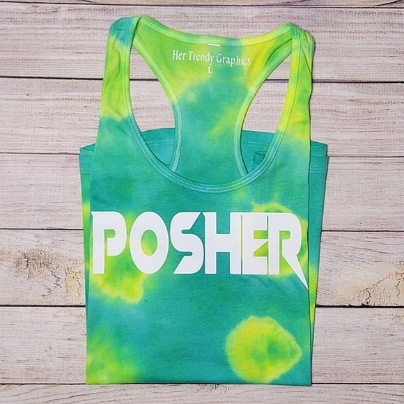 Tops - ✋️🛑SOLD! Posher Tank Top 🏖